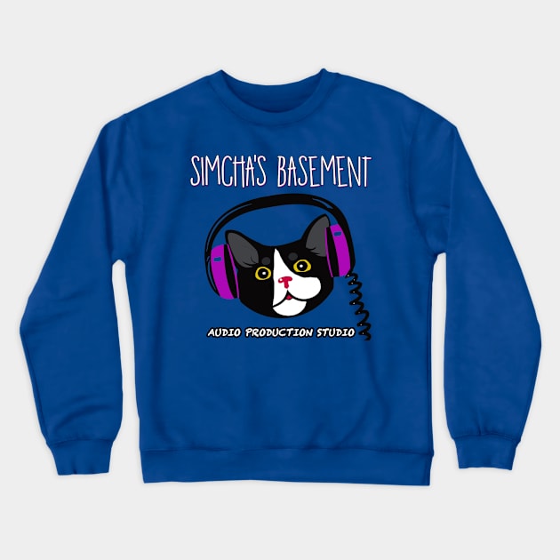 Simcha's Basement - Audio Production Studio Crewneck Sweatshirt by polarmp3